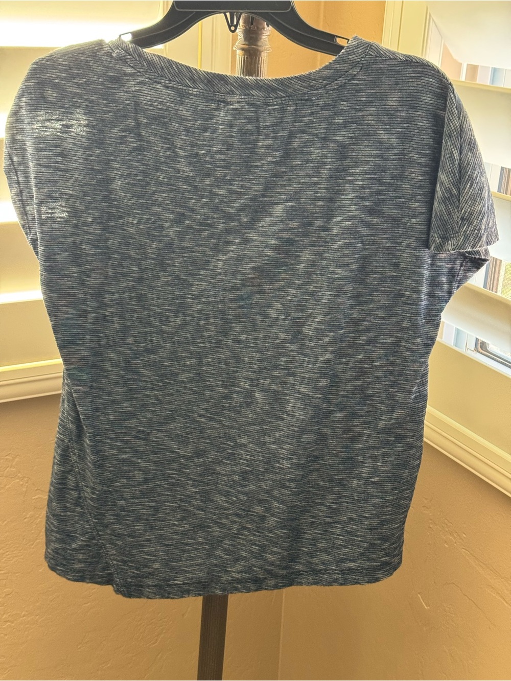 Anthropologie Deletta Margot gathered top in a blue striped design. XS - Picture 4 of 6